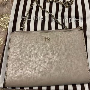 Henri Bendel cream crossbody